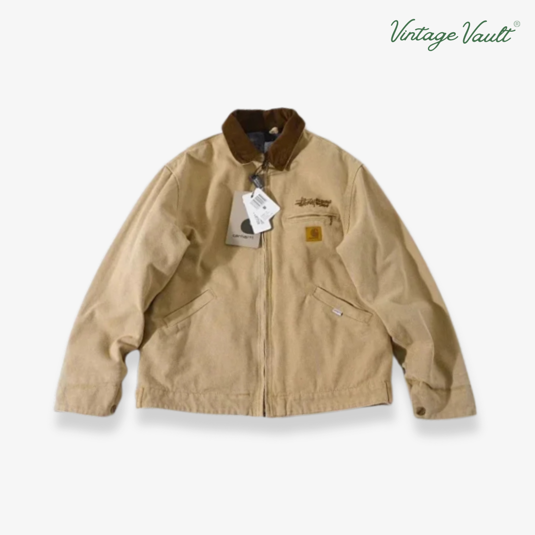 STUSSY CARHARTT WORKWEAR JACKET