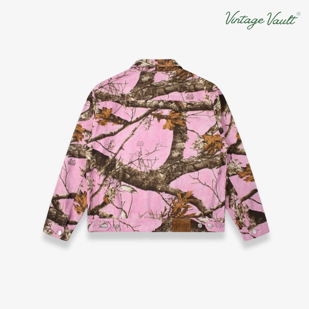 STUSSY PINK CAMO JACKET