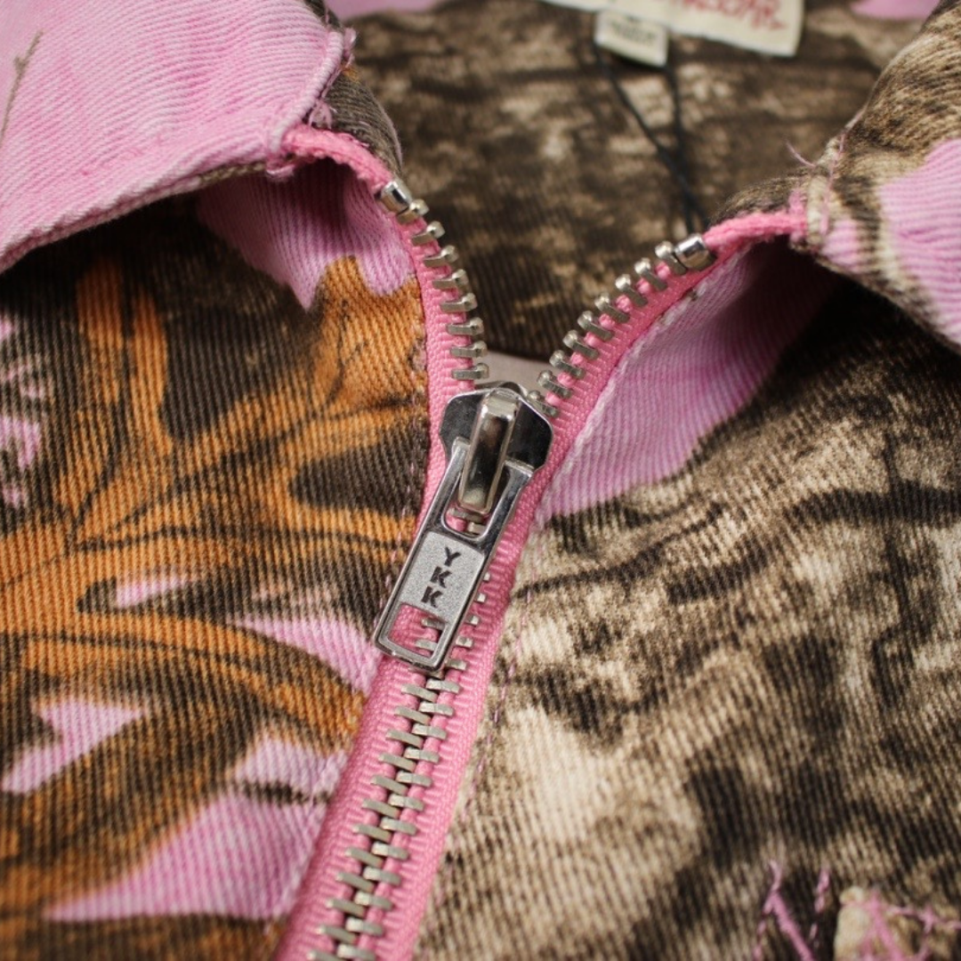 STUSSY PINK CAMO JACKET