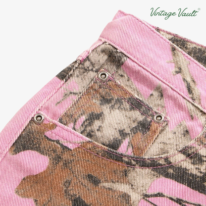 STUSSY PINK CAMO PANTS