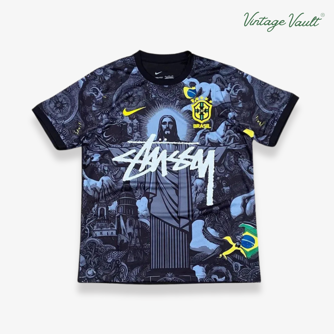 STUSSY "CHRIST THE REDEEMER BRASIL" JERSEY